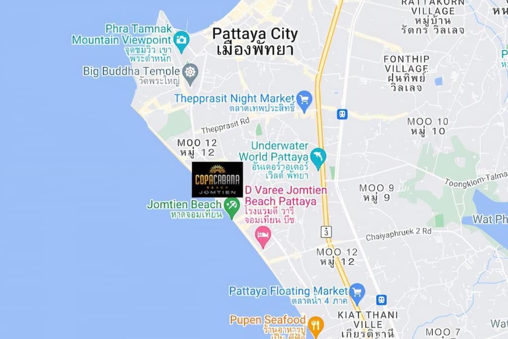 Sea View 5 Star Facilities Luxury Stay At Pattaya Jomtien Beach Exterior foto